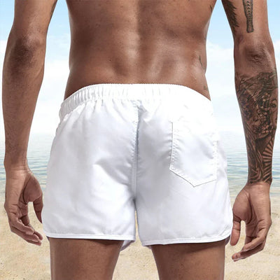 Summer Men's Swimwear Shorts Brand Beachwear Sexy Swim Trunks Men Swimsuit Low Waist Breathable Beach Wear Surf