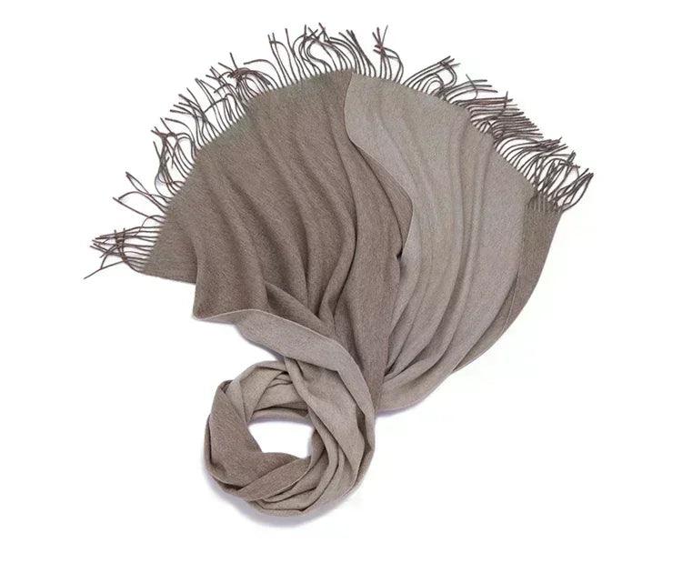 Soft cashmere big scarf for women shawl 200*70 cm real pashmina