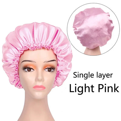 Satin Bonnet Silk Bonnet Hair Bonnet For Sleeping Satin Bonnet For Natural Hair Bonnets For Women Silk Bonnet For Natural Hair