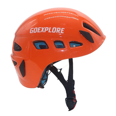 Goexplore Rock climbing Helmet Downhill Riding Mountaineering Tunnel Cable Drop Rescue Outdoor Equipment Sport Safety Helmet