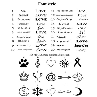 Custom Engraved Name Date Round Coin Stainless Steel Personalized ID Tag  Accessory Jewelry Pendant Fit for Bracelet Necklace