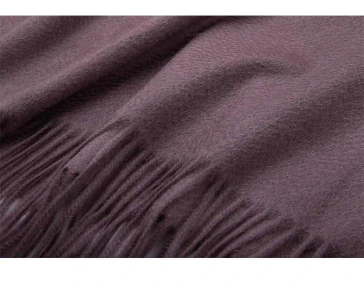 Soft cashmere big scarf for women shawl 200*70 cm real pashmina