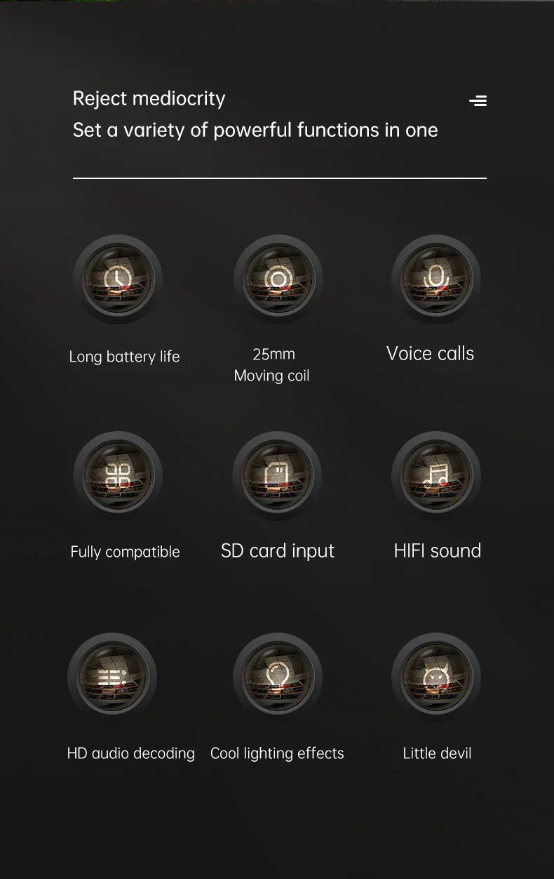 Bluetooth Speaker audio with LED Digital Alarm Clock Music Player Wireless Ball Shape Clock Speaker Mini  Speaker Alarm clock