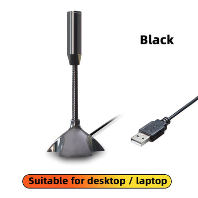 USB Microphone for laptop and Computers Adjustable Studio Singing Gaming Streaming Mikrofon Stand Mic With Holder Desktop
