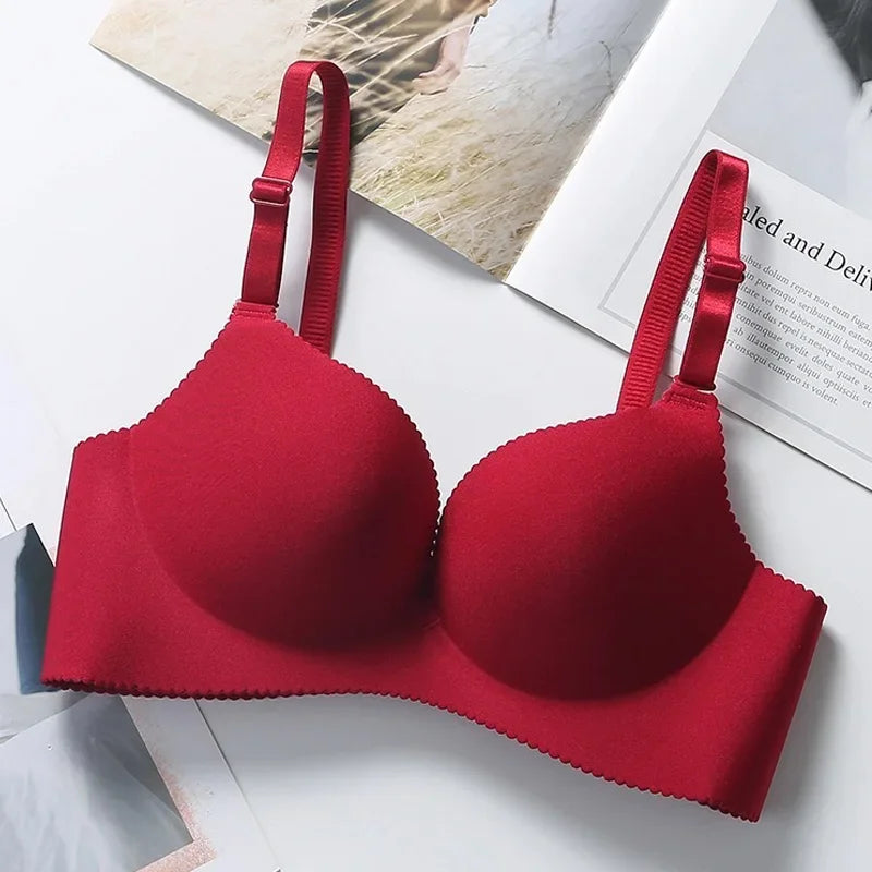 Women Push up Bra Bralette Plunge Wireless