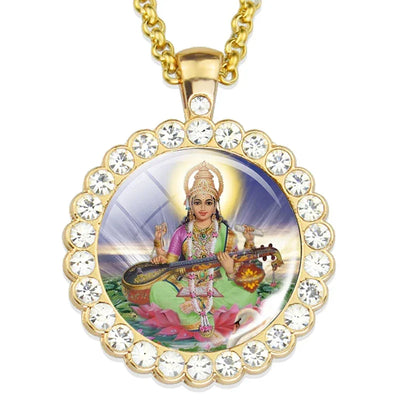 Lord Shiva Necklaces Shiva Nataraja Buddhist Jewelry Hinduism Lakshmi Pendant Amulet Necklace