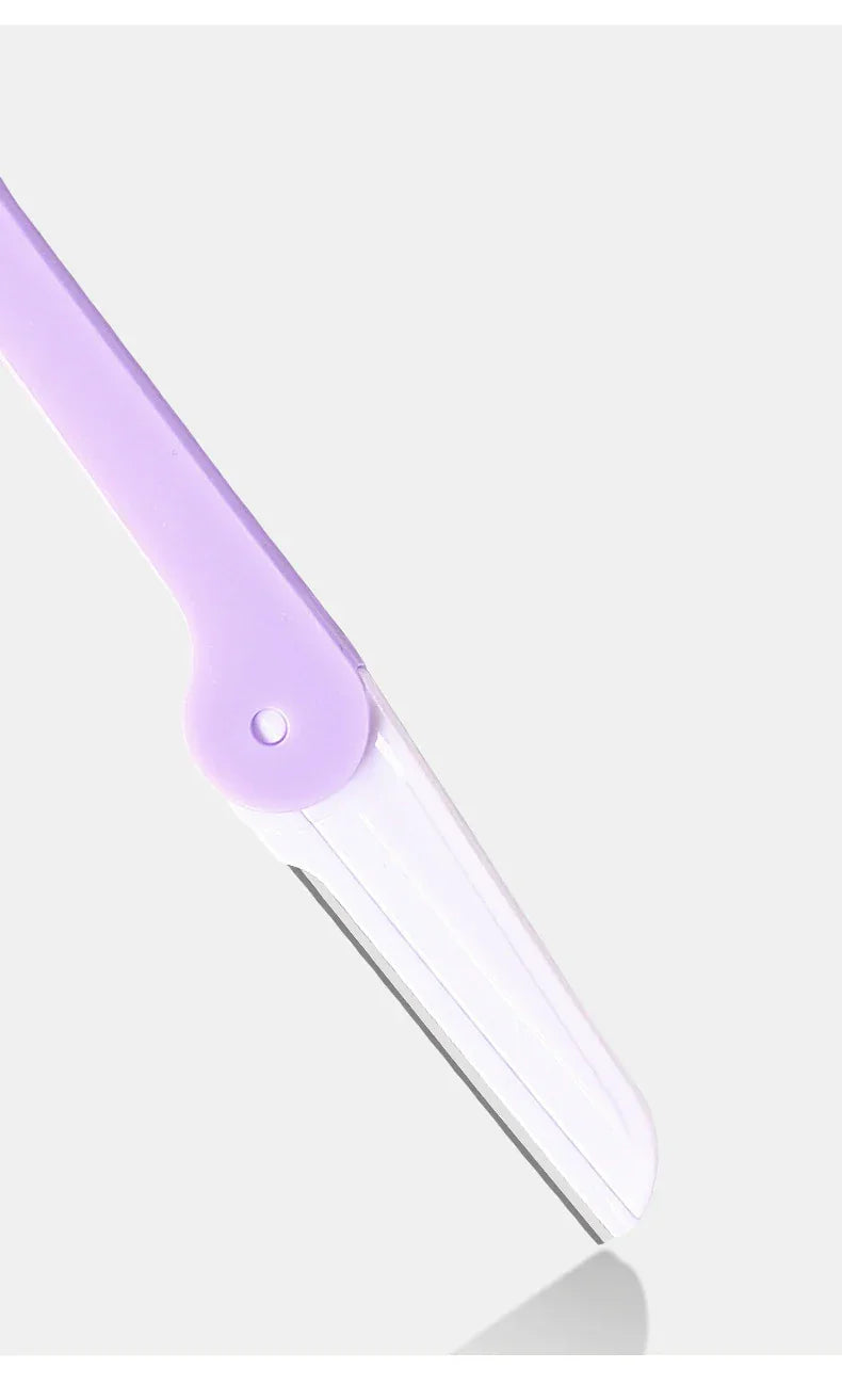 3Pcs/Set Women's Razors Makeup Facial Eyebrow Lip Razor Hair Remover Sharp Stainless Steel Cutting Knife Safety Razor