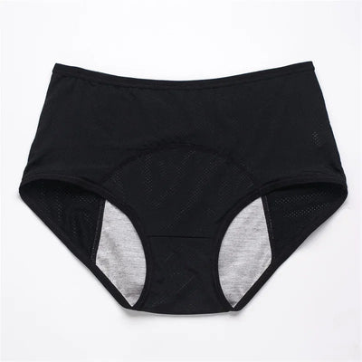 Menstrual Panties Women UnderwearPlus SizeLeak-proof ElasticHigh-waist  Physiological Mesh  Female Lingerie BikiniBriefs