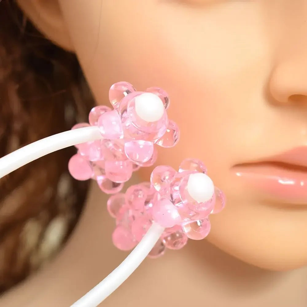 2 In 1 Face Lift Massage Roller Flower Shape Facial Massager Anti Wrinkle Face Slimmer Shaper Relaxation Skin Care Beauty Tool