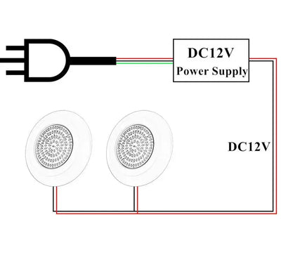 LED Submersible Swimming Pool Lights 12W Multiple Color Resin Filling Underwater Spotlight DC12V Warm White Blue Cold White