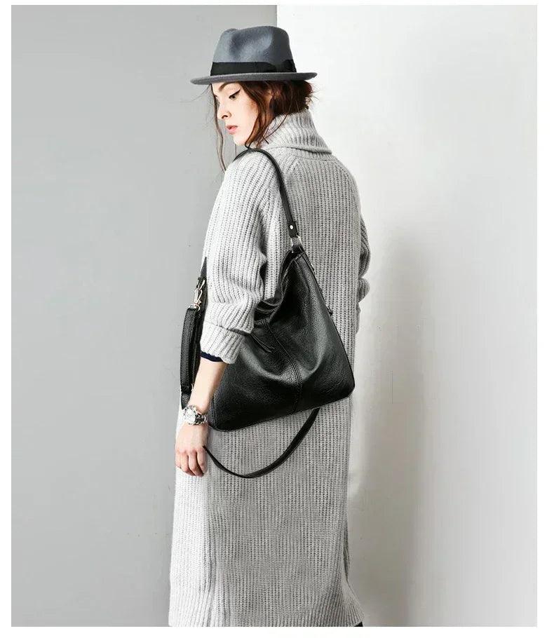 Luxury handbags women bags designer faux leather for hobos europe crossbody bag ladies vintage large tote