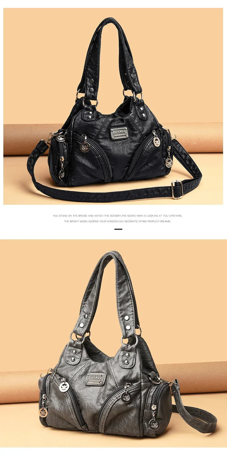 Hot Luxury Handbags Women Bags Designer Crossbody Large Capacity Female Shoulder Bag Fashion Brand Ladies Leather Messenger Bags