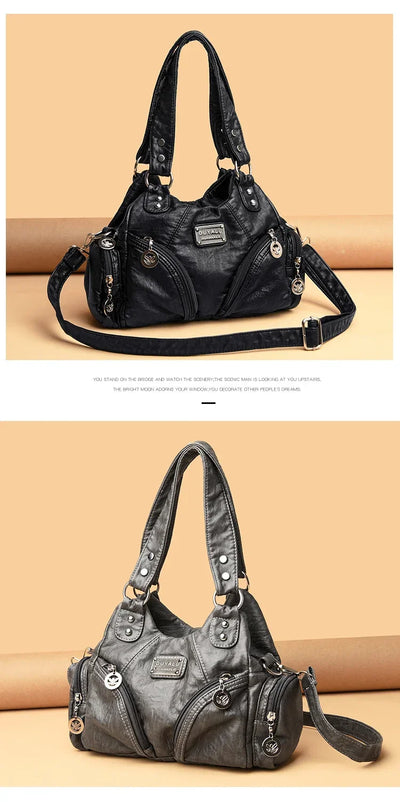 Hot Luxury Handbags Women Bags Designer Crossbody Large Capacity Female Shoulder Bag Fashion Brand Ladies Leather Messenger Bags