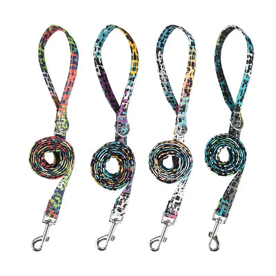 Dog Leash Fashion Flower Pet Leashes Medium Large Puppy Leashes Lead Rope For Cat Big Small Pet Harness