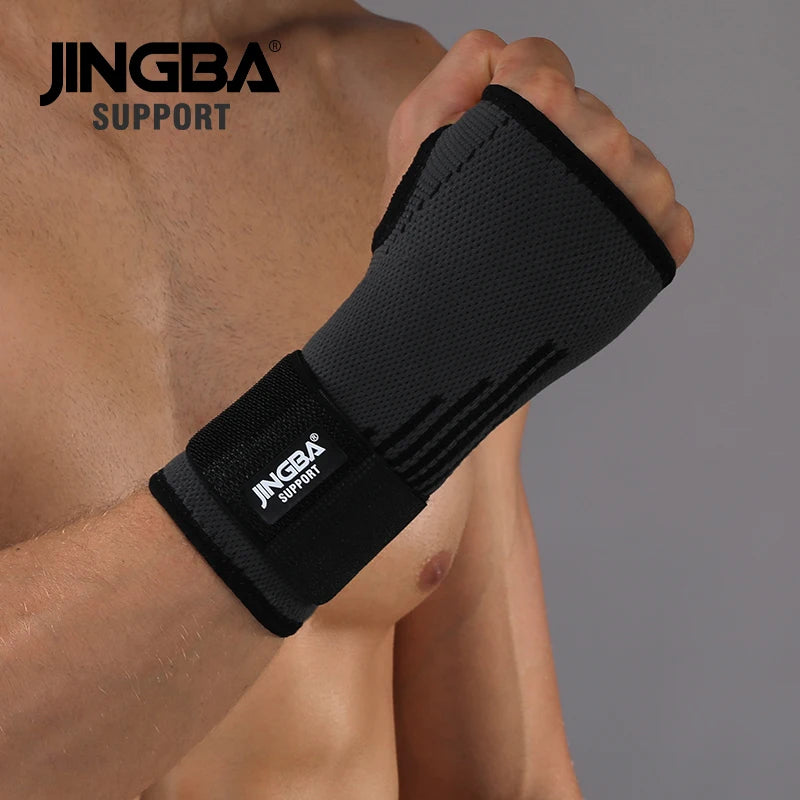 JINGBA SUPPORT 1PCS Weightlifting Bandage Wristband Support+boxing hand wraps hand band bandage support+Tennis Hand Ankle Brace