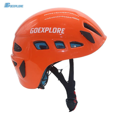 Goexplore Rock climbing Helmet Downhill Riding Mountaineering Tunnel Cable Drop Rescue Outdoor Equipment Sport Safety Helmet