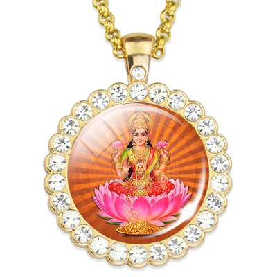 Lord Shiva Necklaces Shiva Nataraja Buddhist Jewelry Hinduism Lakshmi Pendant Amulet Necklace