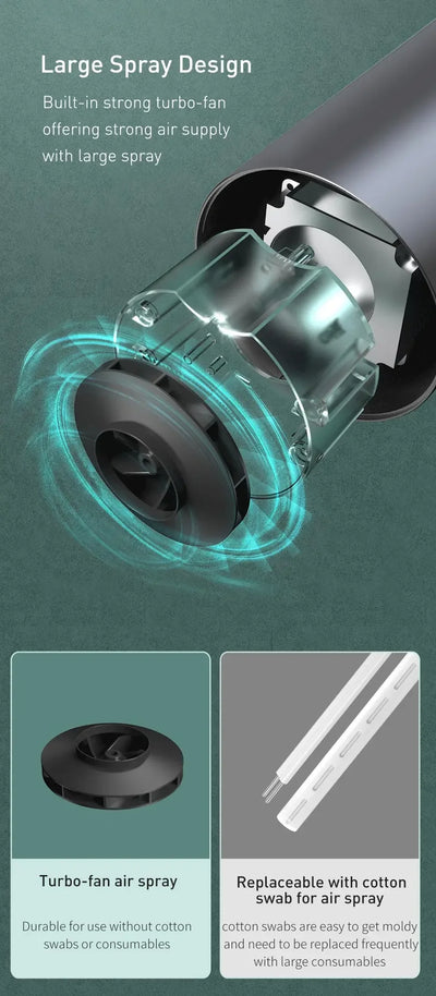 Baseus Car Diffuser Humidifier Auto Air Purifier Aromo Air Freshener with LED Light For Car Aroma Aromatherapy Diffuser