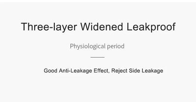 Leak Proof Menstrual Panties of Large Size Cotton Panties Women Sexy Physiological Underwear Plus Size Period Waterproof Briefs