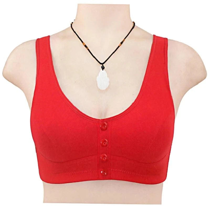 Front Closure Bras Women Removable Padded Bra