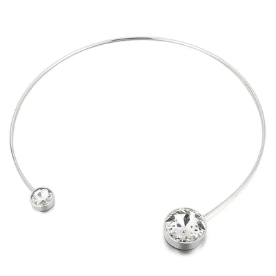 KALEN Elegant Zircon Choker Necklace  Clavicle Chain Fashion Necklace For Women Wedding Jewelry Collar Necklaces Maxi Chokers