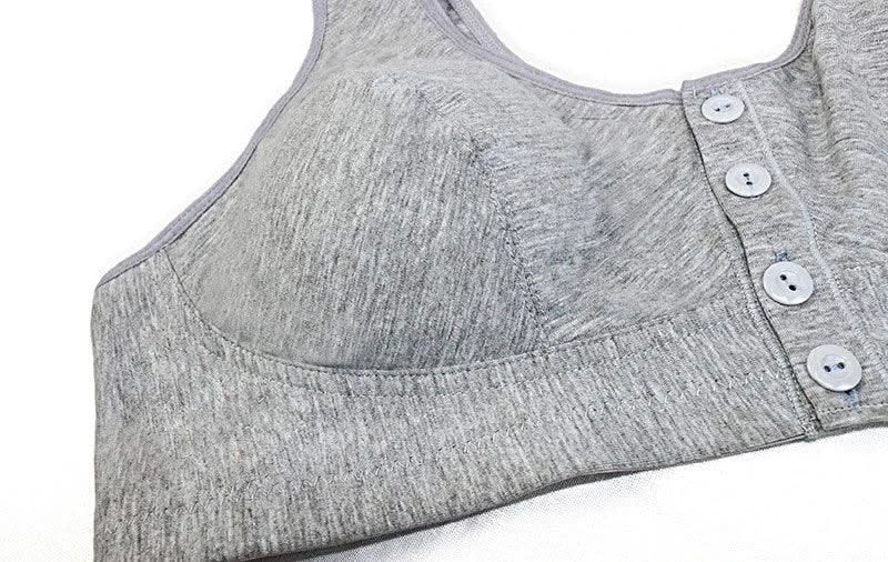 Front Closure Bras Women Removable Padded Bra