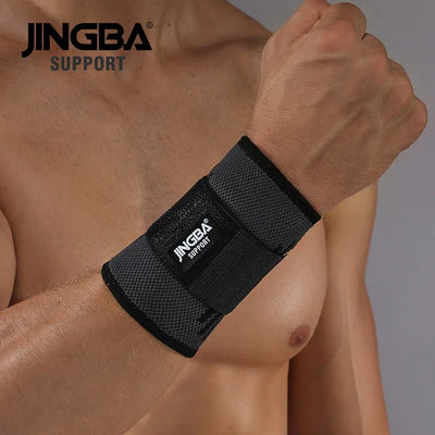 JINGBA SUPPORT 1PCS Weightlifting Bandage Wristband Support+boxing hand wraps hand band bandage support+Tennis Hand Ankle Brace
