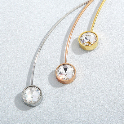 KALEN Elegant Zircon Choker Necklace  Clavicle Chain Fashion Necklace For Women Wedding Jewelry Collar Necklaces Maxi Chokers