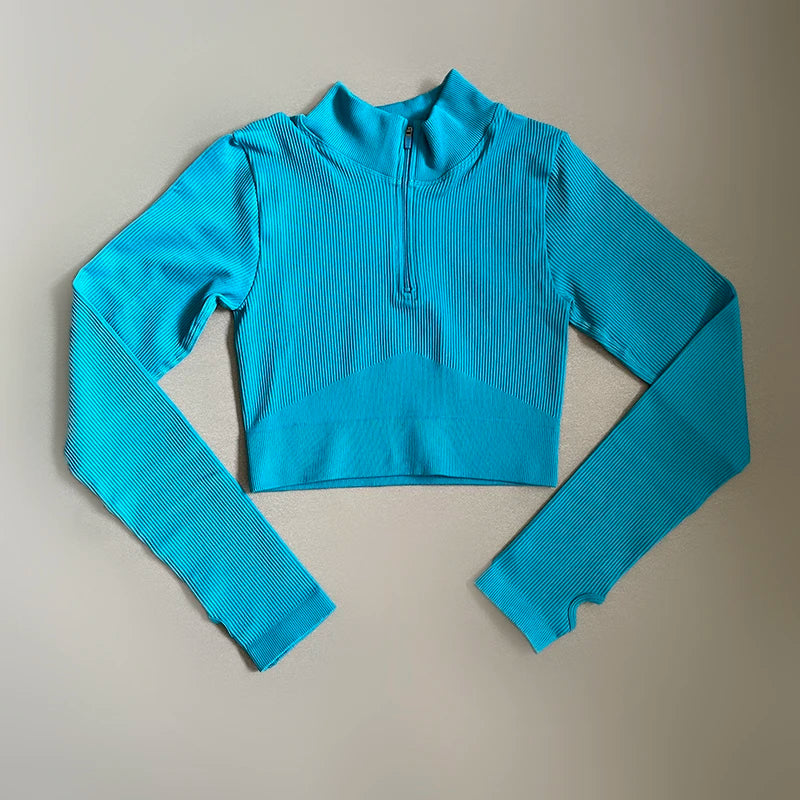 Women's Seamless Top Fitness Long Sleeve
