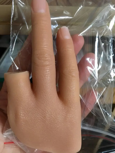 Simulated Finger  - Advanced Silicone Finger Prosthetics for Hand Impairments - Custom Fit, Prosthetic Innovation, False Finger