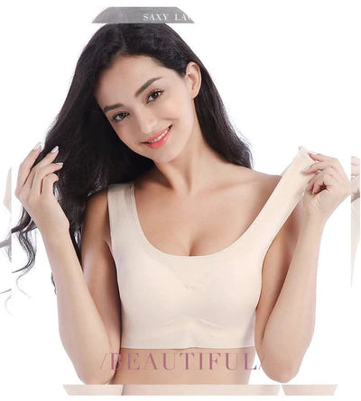 Plus Size Women Bras Bralette Comfortable Invisible Bras