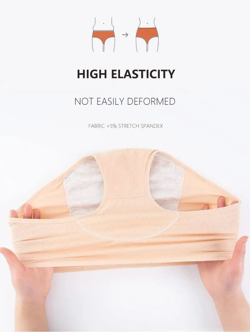 3pcs/Set Leak Proof Menstrual Panties Women Period Underwear Sexy Pants Physiological Underwear Plus Size Waterproof Briefs