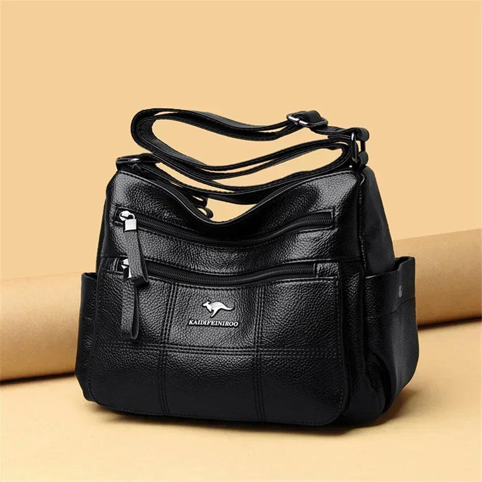 Genuine brand leather sac luxury handbags purse women bags designer shoulder crossbody messenger female 2021 waterproof