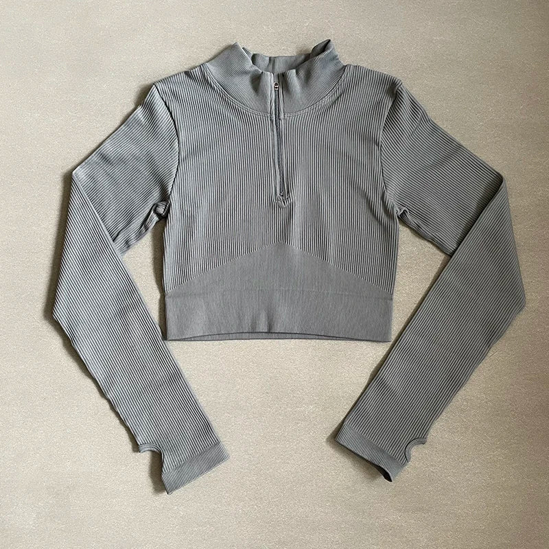 Women's Seamless Top Fitness Long Sleeve
