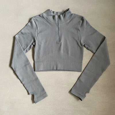 Women's Seamless Top Fitness Long Sleeve