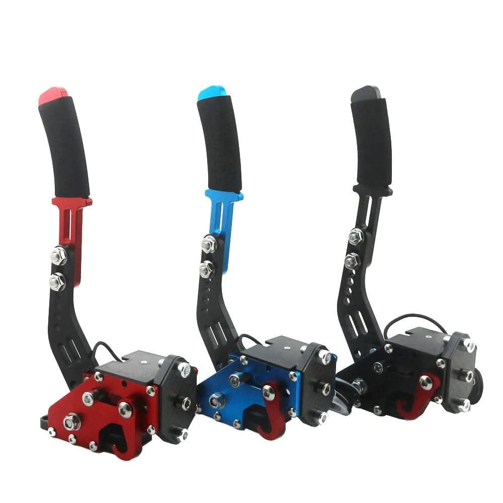 16Bit USB Handbrake SIM For G25/27/29 T500 PC Racing Games FANATECOSW DIRT RALLY Hand Brake System Red Black Blue Wear parts
