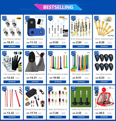 6 Pcs Rain Grip All Weather Womens Golf Gloves Ladies Left Hand Right Soft Cabretta Leather Glove with Ball Marker for Women