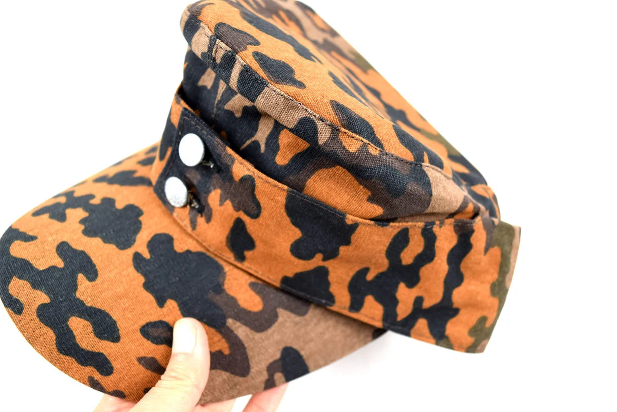 Cosplay  German OAK Autumn Leaf hat Camo Cap
