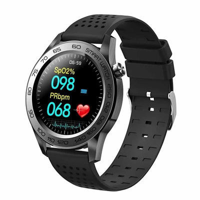 LIGE GPS Sport Track Recording Men Steel Band Smart Watch Body Temperature Activity Sport Fitness SmartWatches  Men Waterproof