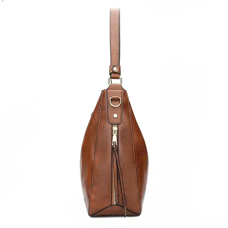 Luxury handbags women bags designer faux leather for hobos europe crossbody bag ladies vintage large tote
