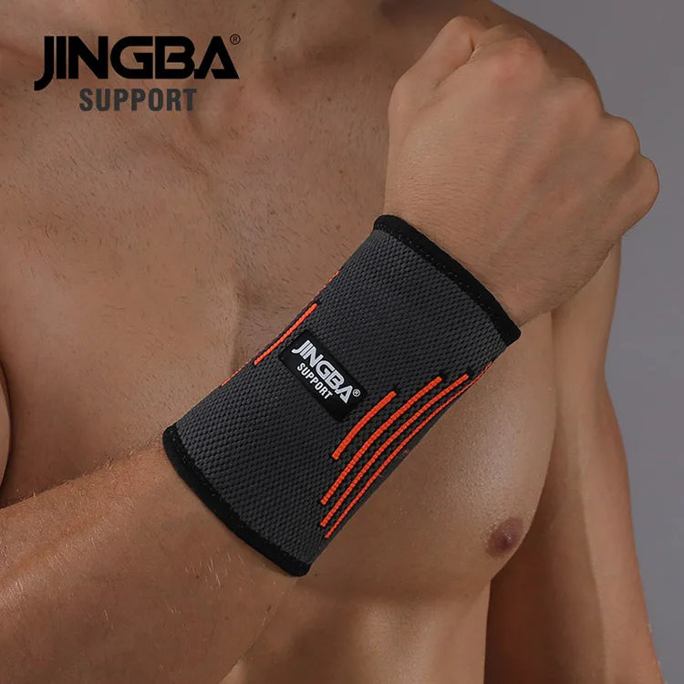 JINGBA SUPPORT 1PCS Weightlifting Bandage Wristband Support+boxing hand wraps hand band bandage support+Tennis Hand Ankle Brace