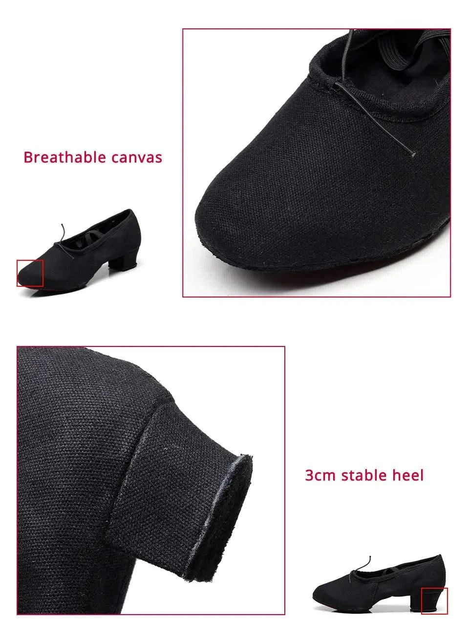 Women Dance Shoes Ballet Jazz Salsa Shoes