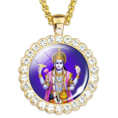 Lord Shiva Necklaces Shiva Nataraja Buddhist Jewelry Hinduism Lakshmi Pendant Amulet Necklace
