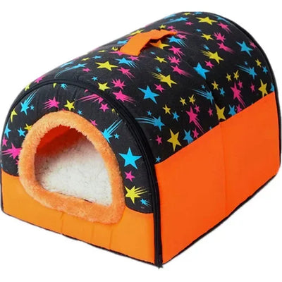 Sofa For Dog Bed Cat Puppy Rabbit Pet Foldable Warm Soft Warm Pet Kennel Sofa Sleeping Bag House Puppy Cave Bed