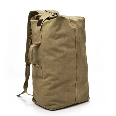 Man Travel Backpack Large Capacity Mountaineering Hand Bag High Quality Canvas Bucket Shoulder Bags Men Backpacks