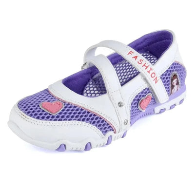 Cartoon Princess Non-slip Children Flat Shoes | Girls Summer Fashion | High Quality Mesh Sandals Kids