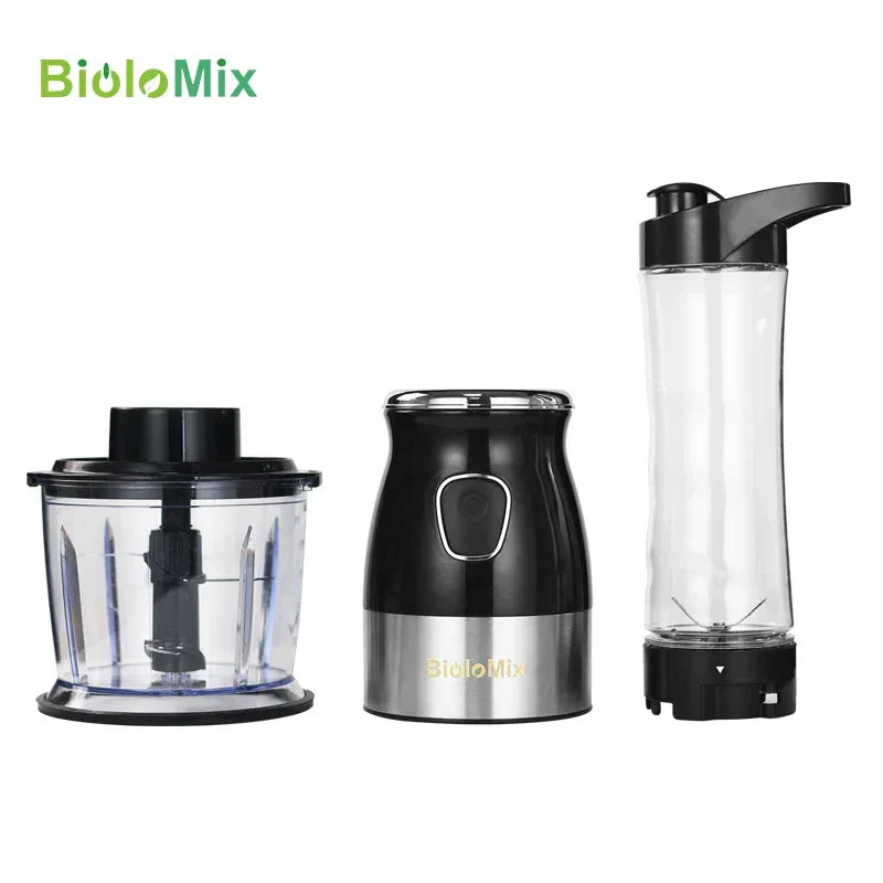 High Speed Multi Function 500W Food Processor Meat Grinder Portable Personal Mini Blender Mixer Juicer Dry Grinder 800ml Chopper