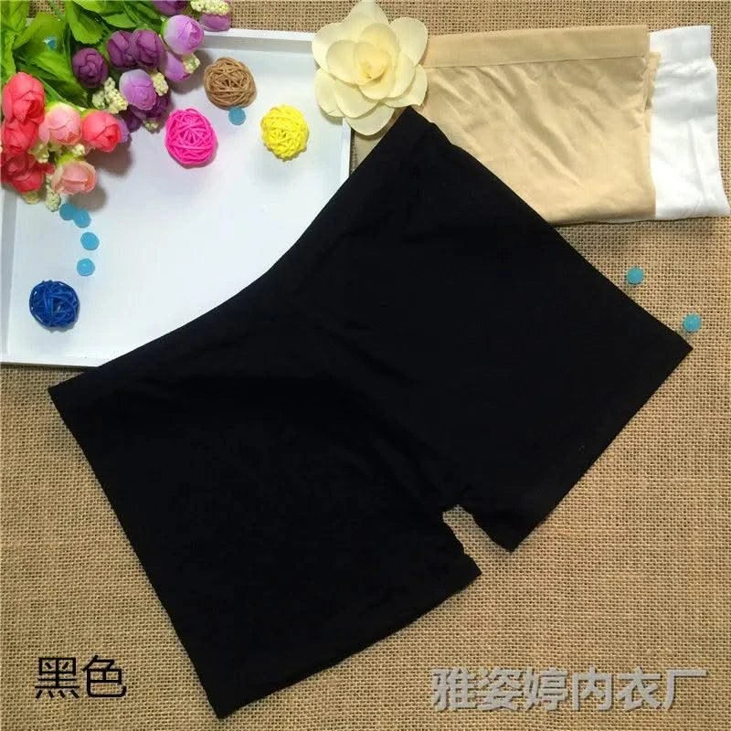 Women's briefs Comfortable and cool bamboo fiber panties pure color classic Mid rise waist underwear girl lingerie underpants