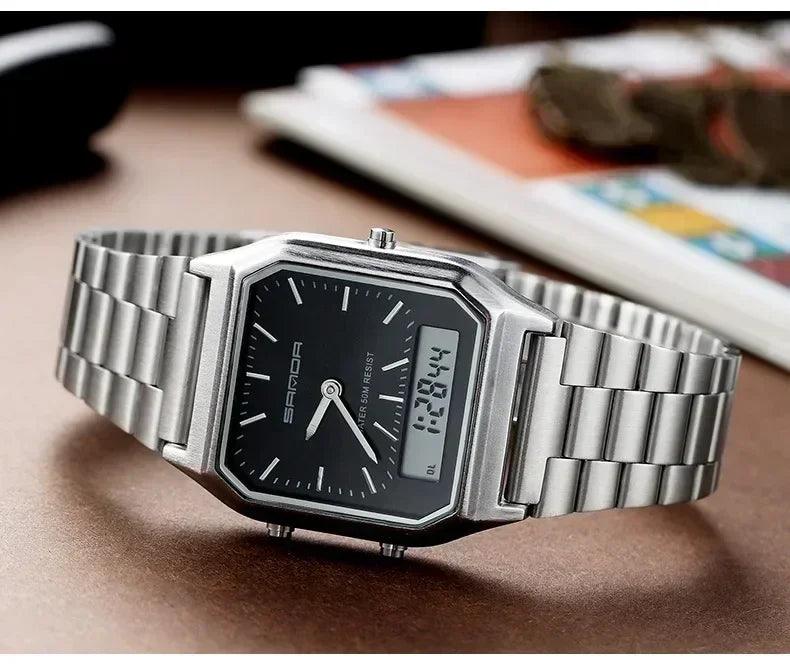 Luxury sports watches for women white ladies quartz digital waterproof wristwatches female clocks electronic relogio