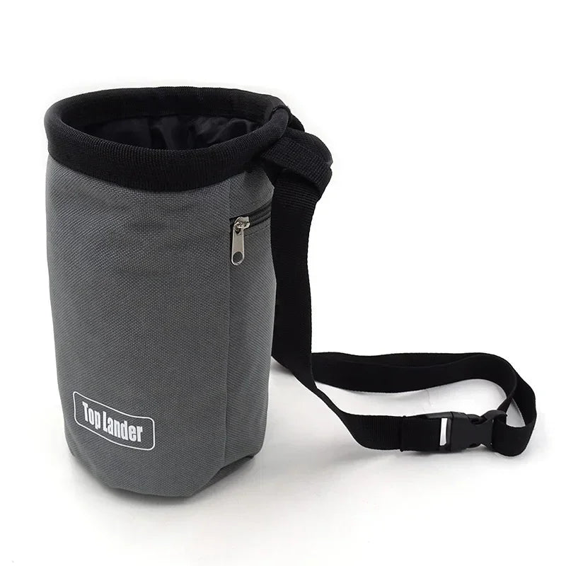 Magnesia Sack Rock Climbing Chalk Bag Waterproof Pocket for Weight Lifting Outdoor Bouldering Magnesia Pouch Climbing Equipment